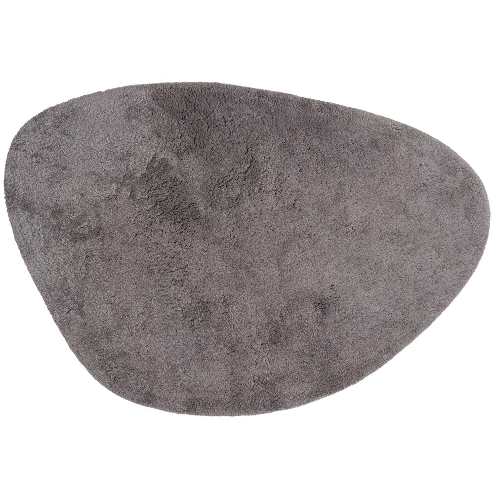 Vloerkleed Beach - Grey - Grijs Organisch