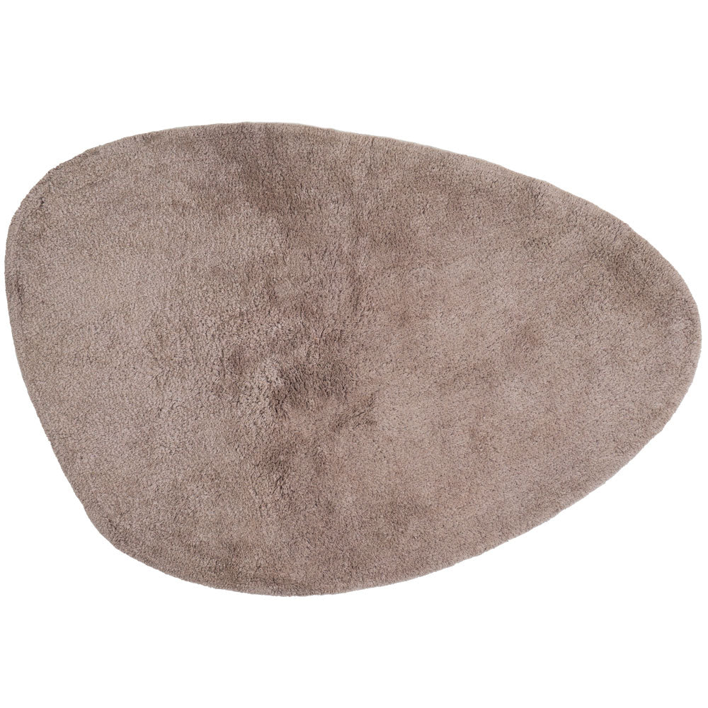 Vloerkleed Beach - Taupe - Taupe Organisch