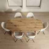 Tafel Olivier - Deens Ovaal - Massief Eikenhout