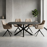 Grum Black Keramische tafel