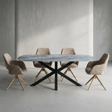 Onice Blue Keramische tafel