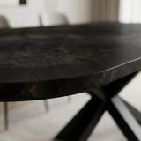 Onice Black Keramische tafel