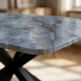 Onice Blue Keramische tafel