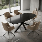 Grum Black Keramische tafel