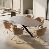 Cosmopolita Silver Keramische tafel