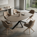 Cosmopolita Brown Keramische tafel