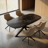 Onice Black Keramische tafel