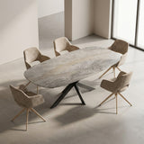Mystic Silver Keramische tafel