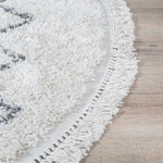 Vloerkleed Marrakesh Cream Rond - view 4