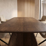 Tafel Tessa - Deens Ovaal - Massief Eikenhout