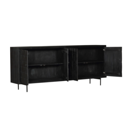 Dressoir Brandy Zwart