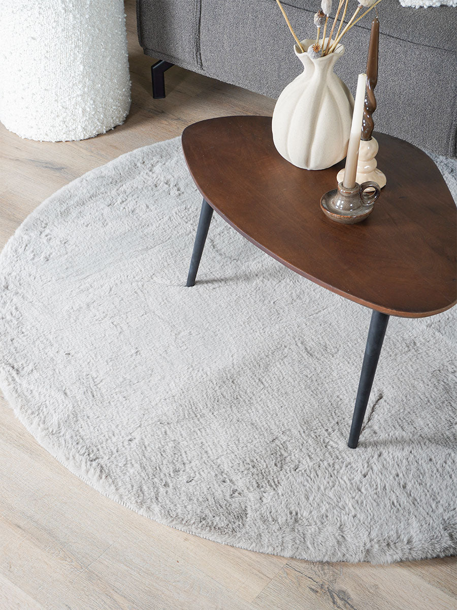 Vloerkleed Velluto Nature Rond - view 2