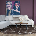 Vloerkleed Macy Bruin - Rounded Corners - view 4
