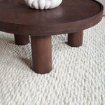 Vloerkleed Steve Wit Rond - view 4