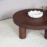 Vloerkleed Steve Wit Rond - view 3