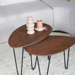 Vloerkleed Steve Licht Grijs Rond - view 4