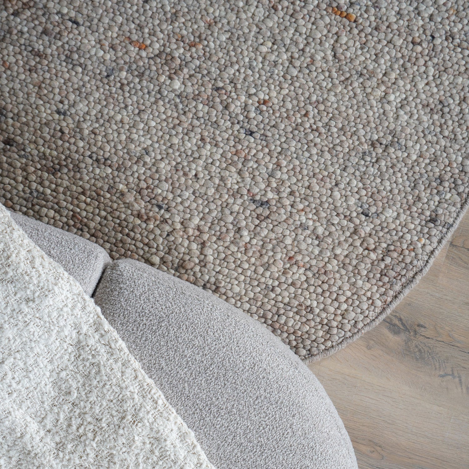 Vloerkleed Stone Donker Beige 417 - Organisch - view 2