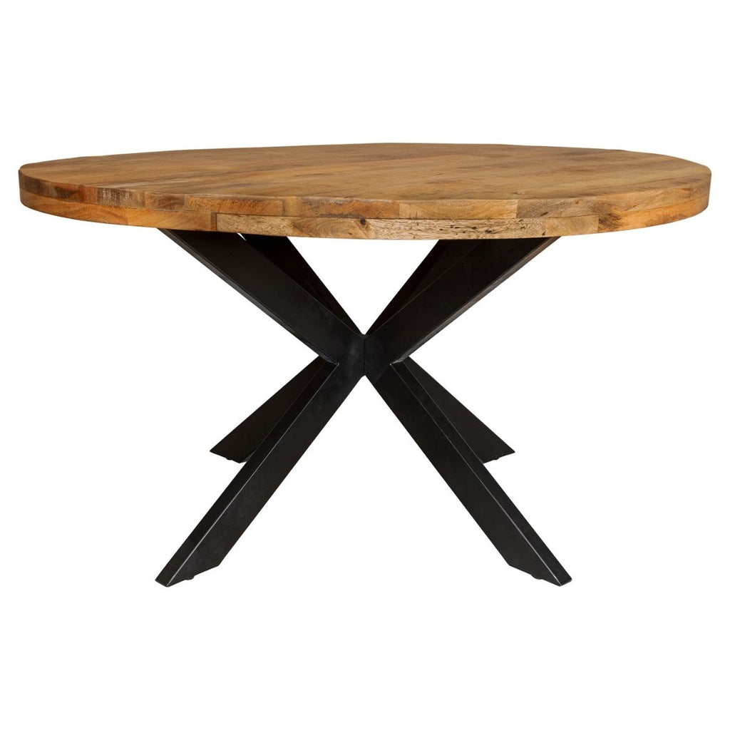 Eettafel Denver | Rond | Mangohout | 120 cm