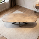 Tafel plat ovaal eikenhout - Matrix XL