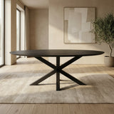 Tafel Ovaal Eikenhout - Matrix Hout