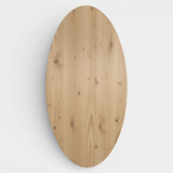 Tafelblad Ovaal Eikenhout