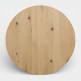 Danish Oval Oak Table - Triangle Set - Dark Oak