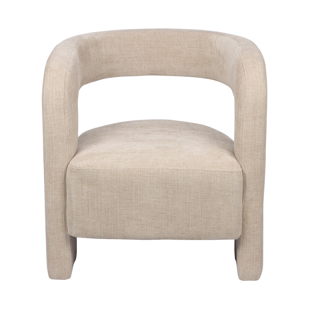 Fauteuil Numi - Beige - Inrichting Op Maat