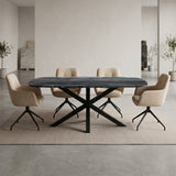 Red Storm kwartsiet tafel