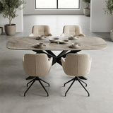 Silver Roots marmer tafel