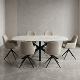 Atlas White marmer tafel