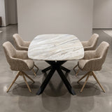 Ajax Volakas Gold marmer Tafel