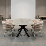 Breccia Aurora marmer tafel