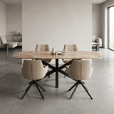 Noisette marmer tafel