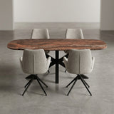Fusion Red kwartsiet tafel