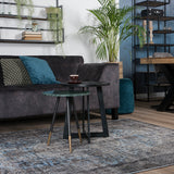 Vloerkleed Mila Groen/ Blauw - view 4
