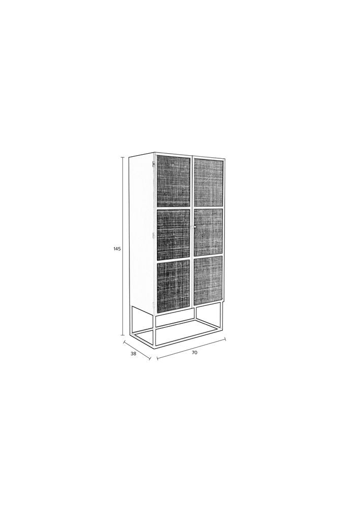 Guuji Kast Hoog - Inrichting Op Maat