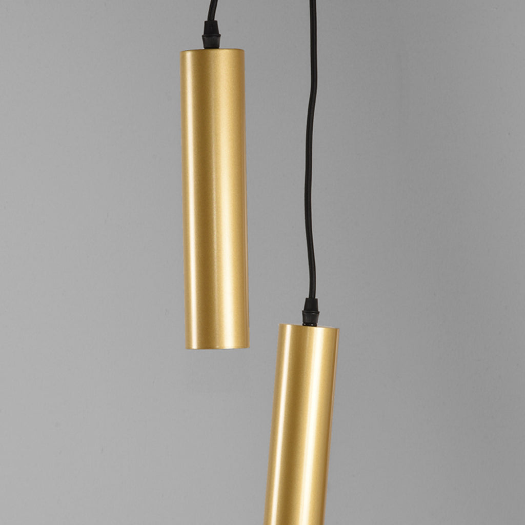 Hanglamp Ferroli - Antiek goud - Metaal - 3-lichts - Inrichting Op Maat