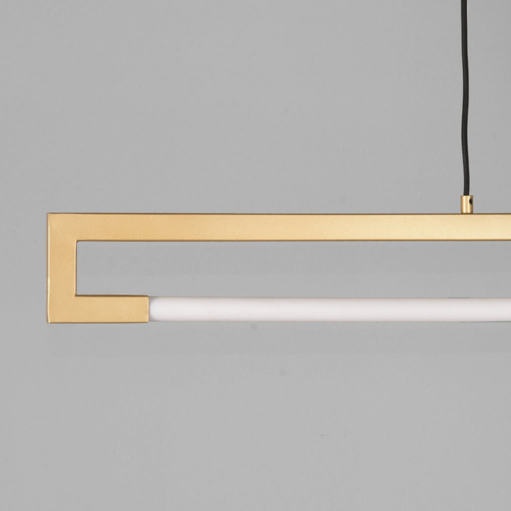 Hanglamp Futuro - Antiek goud - Metaal - Inrichting Op Maat