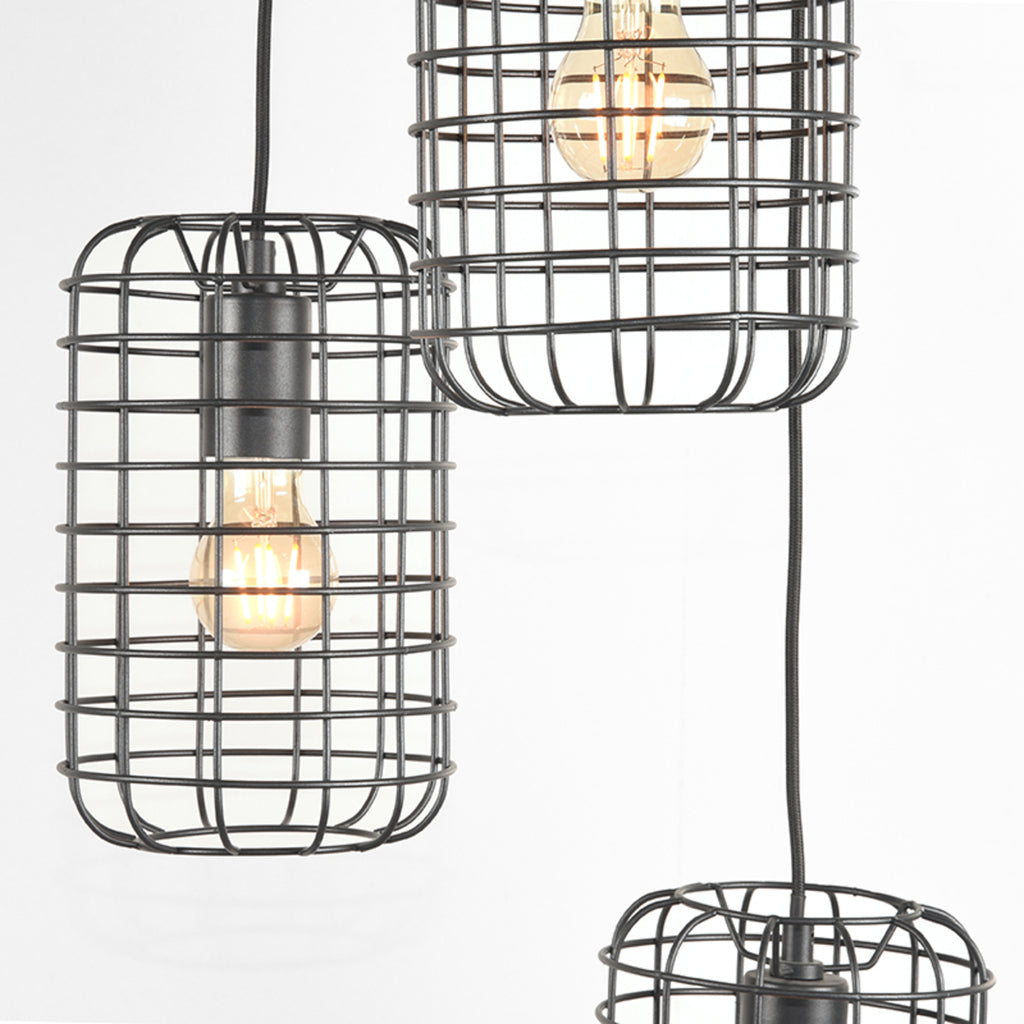 Hanglamp Solido - Zwart - Metaal LABEL51