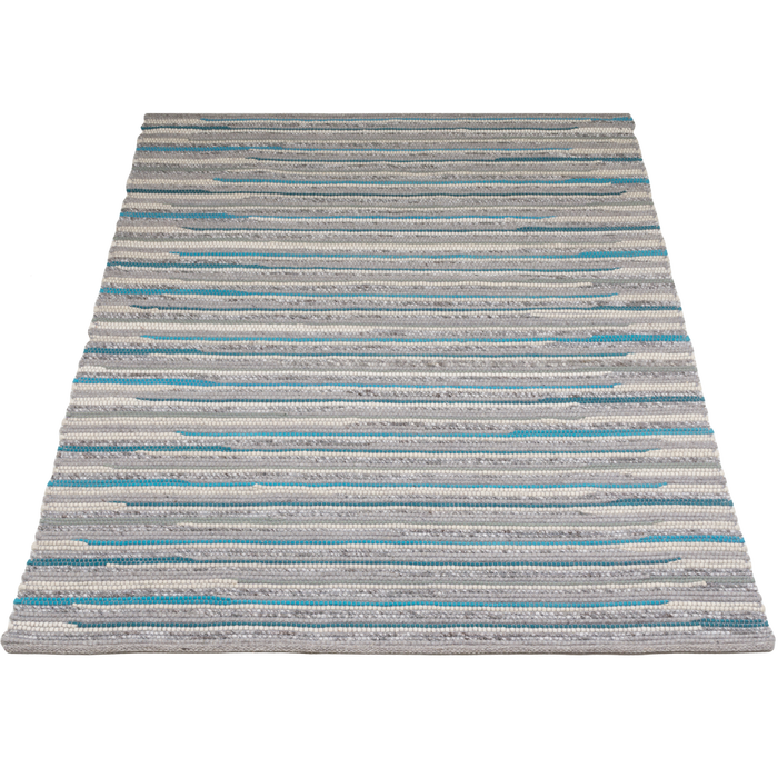 Vloerkleed Homeland Blue - Blauw Rechthoekig