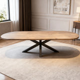 Tafel plat ovaal eikenhout - Matrix XL