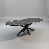 Table à manger Belvedere - Ovale danoise (100 x 220 cm)