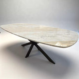 Ajax Eetkamertafel - Deens Ovaal 100x220