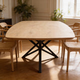 Tafel Deens Ovaal Eikenhout - Star