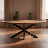 Tafel Ovaal Eikenhout - Matrix