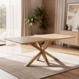 Tafel Rechthoekig Eikenhout - Matrix Hout