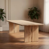 Tafel Rechthoekig Eikenhout - H-Poot