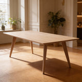 Tafel Rechthoekig Eikenhout - I-Poot