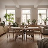 Tafel Deens Ovaal Eikenhout - Star