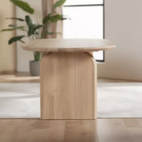 Tafel Plat Ovaal Eikenhout - Luna